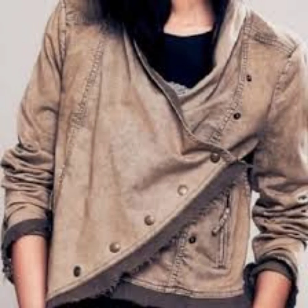 Free People Collapsing Twill Jacket